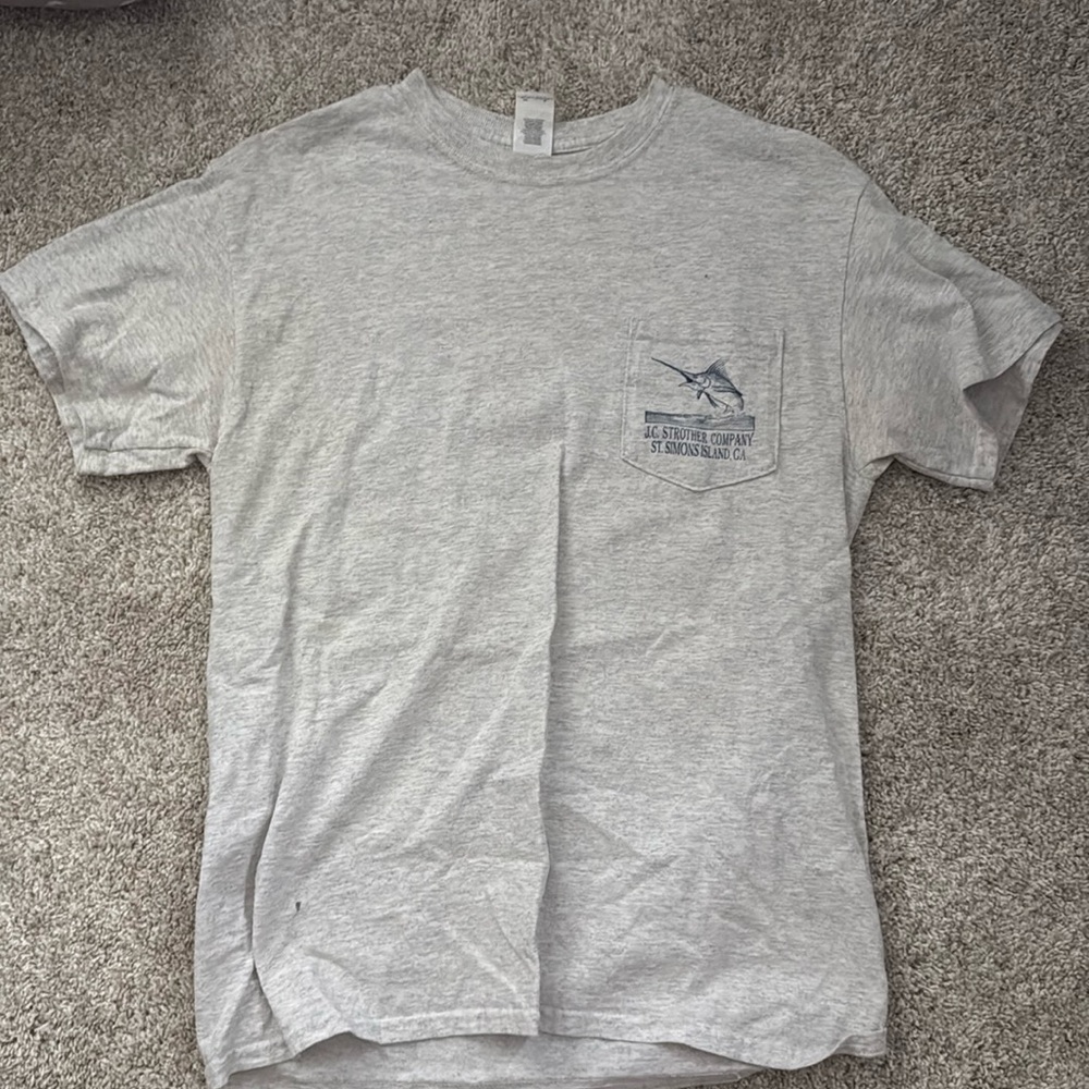 St Simons Fish Charger T Shitt